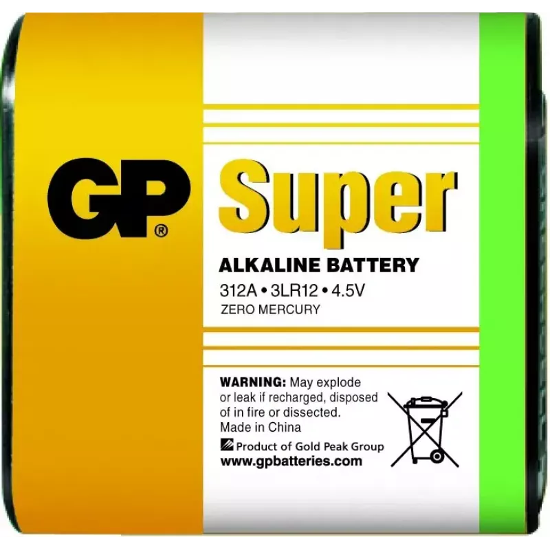 GP Batteries Super Alkaline batteria monouso 4.5V alcalina prismatica