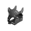 Equip supporto CPU, supporto CPU sottoscrivania, universale, 5 kg, nero, acciaio, Cina