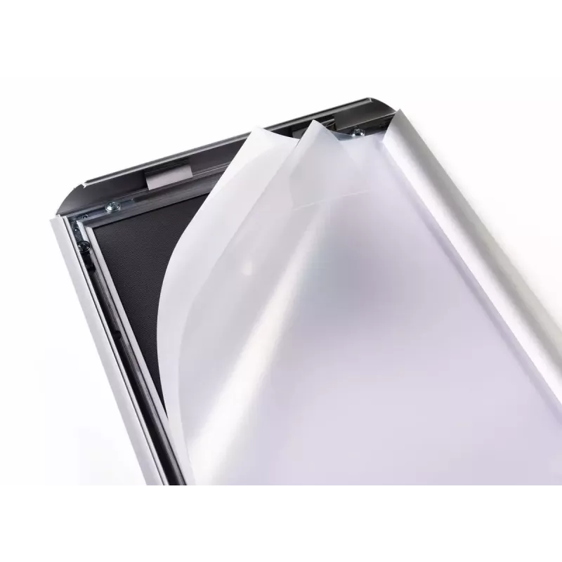 Staffa da parete Durable 479723 278x402 mm rettangolare argento alluminio