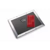 Staffa da parete Durable 479723 278x402 mm rettangolare argento alluminio