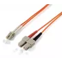 Cavo in fibra ottica/InfiniBand Equip LC/SC 62,5/125 μm 3,0 m SC arancione