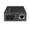 Convertitore di rete in fibra Lindy 25119 850 nm multimodale nero