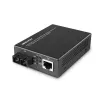 Convertitore di rete in fibra Lindy 25119 850 nm multimodale nero