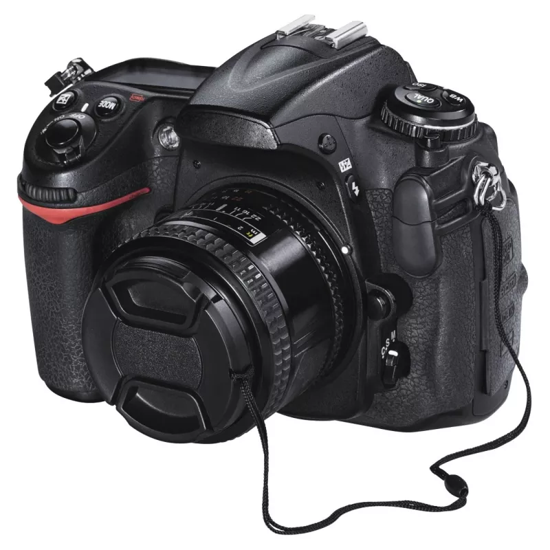 Hama Smart-Snap copriobiettivo con supporto, 49 mm, per fotocamera digitale