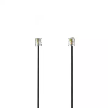 Cavo telefonico Hama 00201137 3 m nero