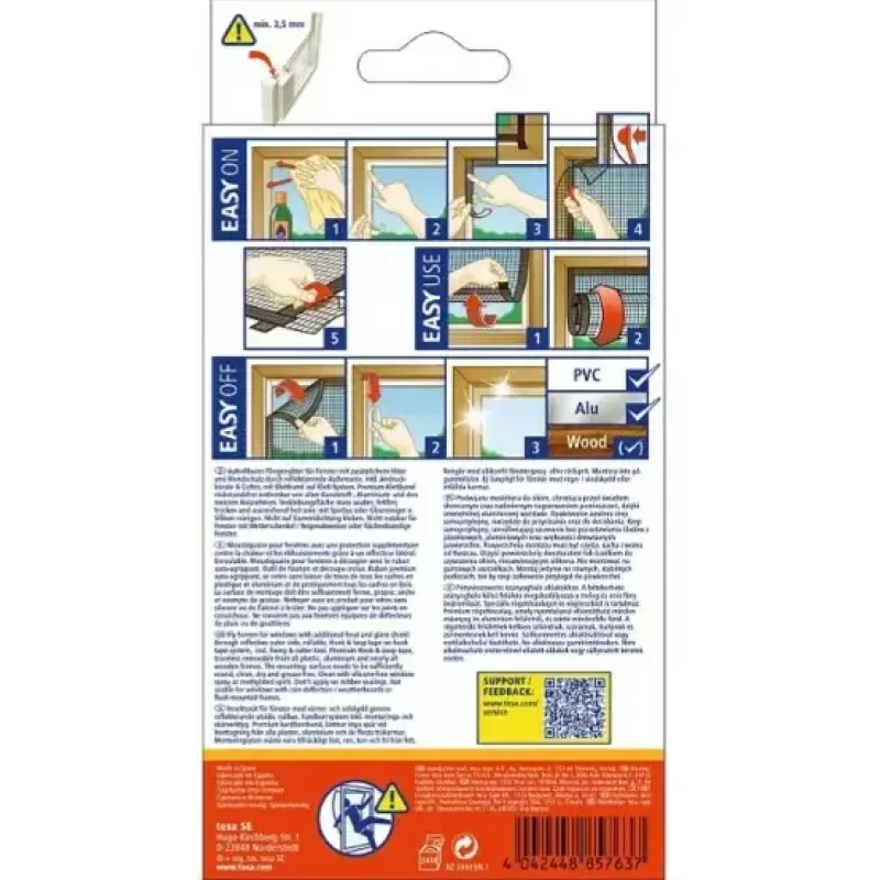 Zanzariera per finestra TESA Insect Stop 55806-00021-00