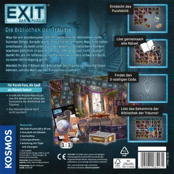 Puzzle Kosmos 68447 500 pz. paesaggio