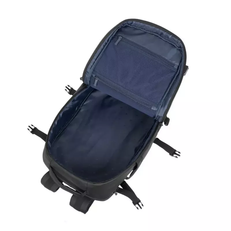 Zaino da tempo libero Rivacase Tegel 8465 nero poliestere ECOLOGICO