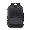 Zaino da tempo libero Rivacase Tegel 8465 nero poliestere ECOLOGICO