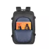 Zaino da tempo libero Rivacase Tegel 8465 nero poliestere ECOLOGICO