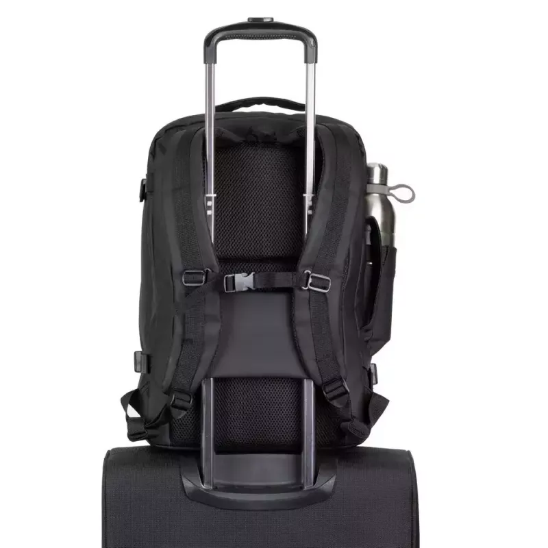 Zaino da tempo libero Rivacase Tegel 8465 nero poliestere ECOLOGICO