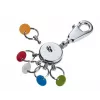 Portachiavi TROIKA PATENT/Colour KYR61/CH multicolore argento ottone