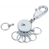 Portachiavi TROIKA KYR60/MC argento metallo 25mm