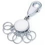 Portachiavi TROIKA KYR60/MC argento metallo 25mm