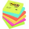 Note adesive quadrate 3M M654TFEN blu verde arancione rosa giallo