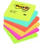 Note adesive quadrate 3M M654TFEN blu verde arancione rosa giallo