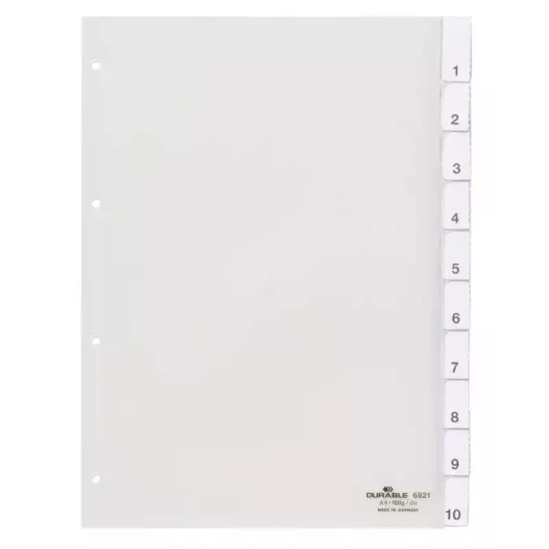 Indice numerico Durable 6821-19