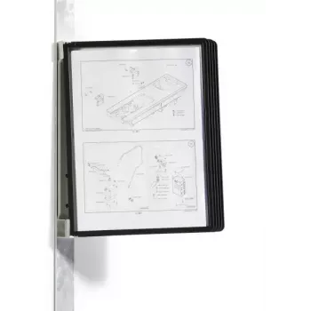 Espositore a carosello per documenti verticale A4 Durable Vario magnet wall 5