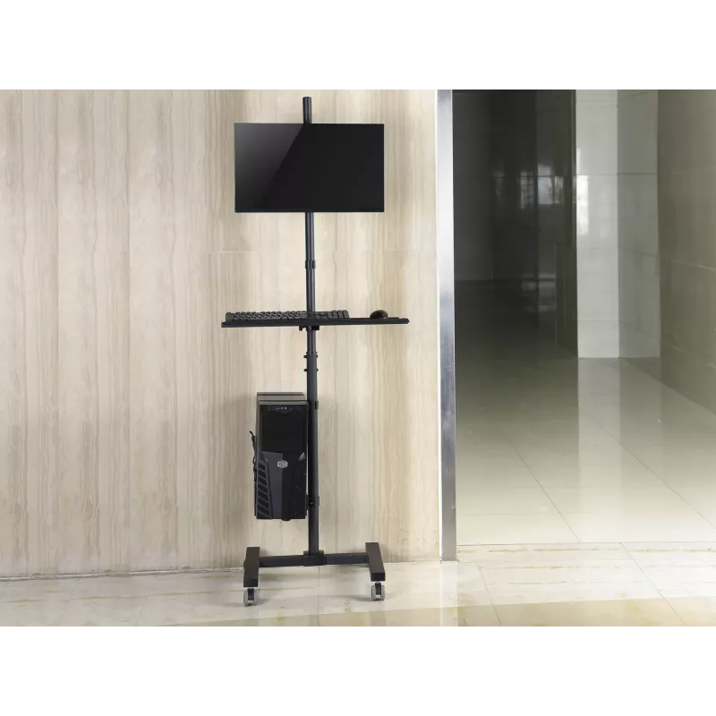 Carrello multimediale Equip 17 inch-32 inch monitor singolo postazione di lavoro mobile