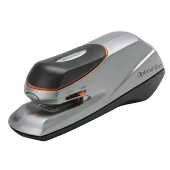 Rexel Optima Grip cucitrice elettrica EU, 20 fogli, nero, argento, 449,5 g, 147 mm, 200 mm, 88 mm