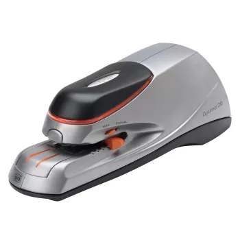 Rexel Optima 20 cucitrice elettrica, 20 fogli, nero, arancione, argento, 788 g, 292 mm, 143 mm, 175 mm
