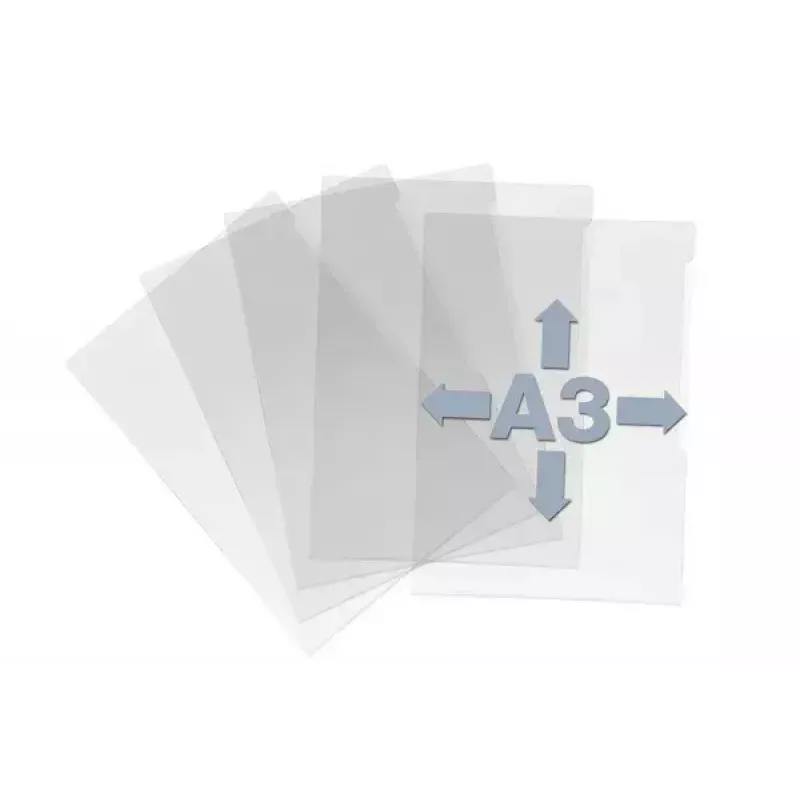 Cartelline trasparenti Durable 2314 A3 300 x 420 10 pezzi