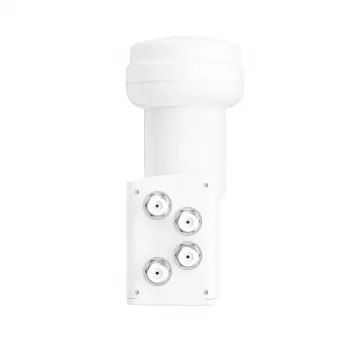 Hama 00205377 Low Noise Block Downconverter (LNB) bianco