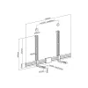 Supporto per soundbar Equip supporto universale per soundbar