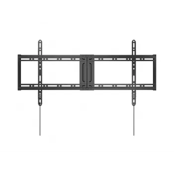 Supporto TV da parete fisso piatto EQUIP per schermi da 43 pollici a 95 pollici, VESA 200×200–800×400, portata max. 75 kg, nero
