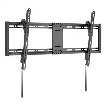 Supporto TV da parete EQUIP 43 pollici–95 pollici inclinabile sottile per TV da 75 kg, VESA 200x200–800x400, inclinazione 0–8°, distanza dalla parete 4,2 cm, nero