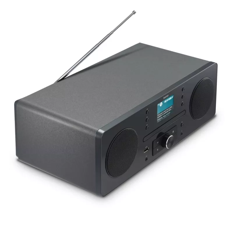 Radio personale Hama 00054254 digitale nero, grigio