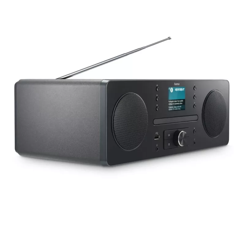 Radio personale Hama 00054254 digitale nero, grigio