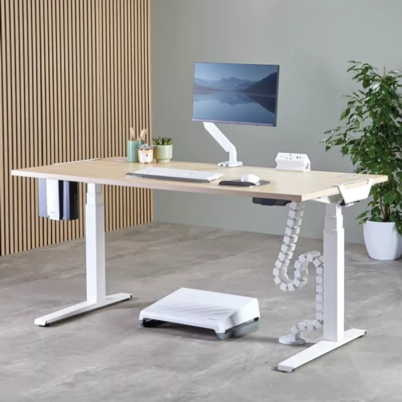 Fellowes 100136876 Supporto CPU sottoscrivania bianco