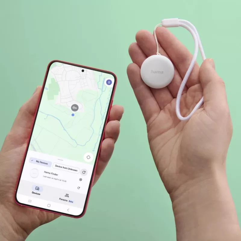Hama 00185825 GPS-Tracker/Finder articolo bianco