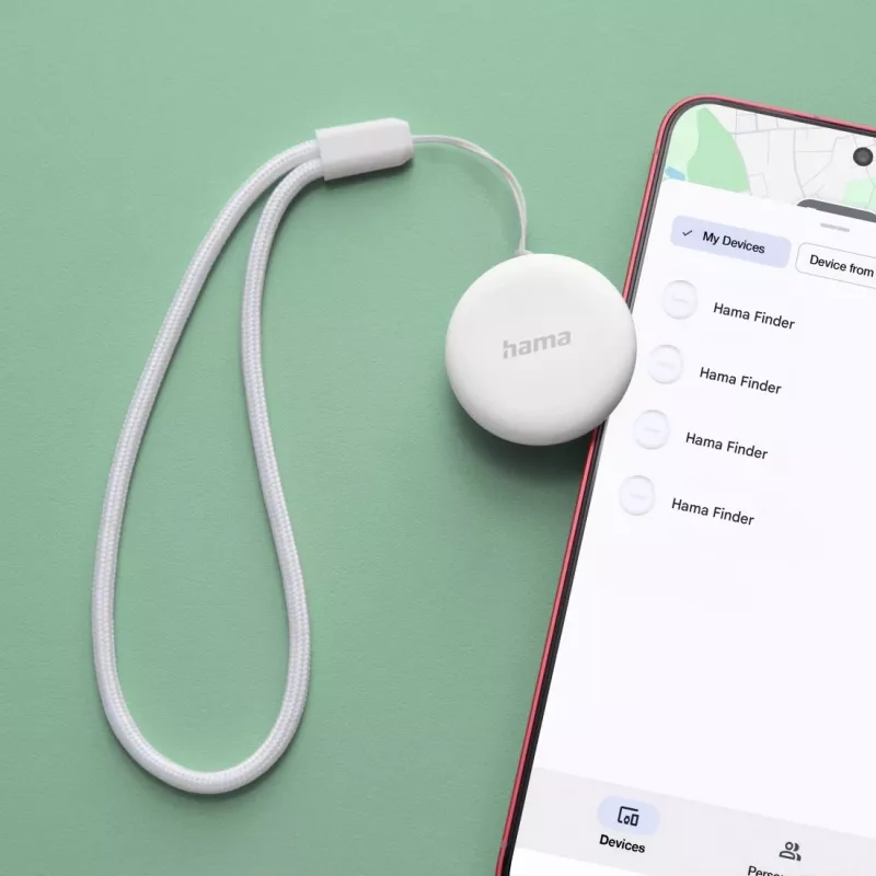 Hama 00185825 GPS-Tracker/Finder articolo bianco