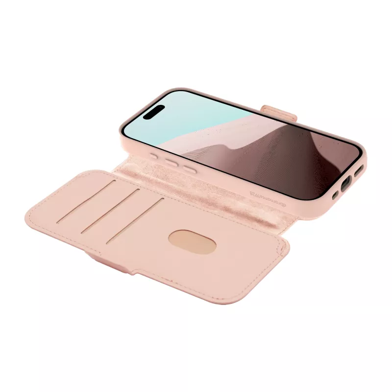 Custodia per cellulare dbramante1928 Lynge compatibile MagSafe – Pink Sand