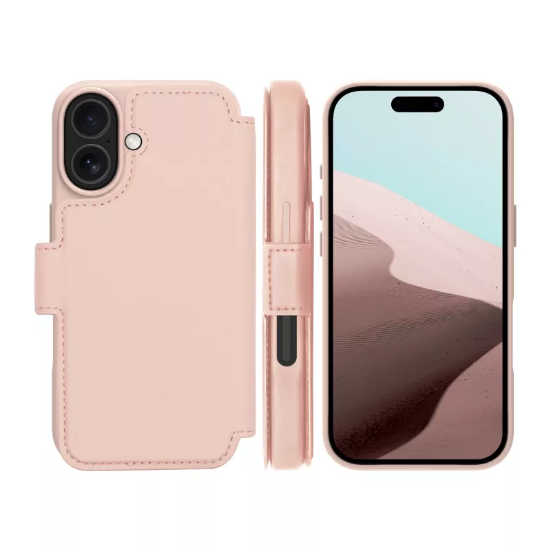 Custodia per cellulare dbramante1928 Lynge compatibile MagSafe – Pink Sand