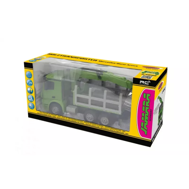 Camion RC Jamara camion container motore elettrico 1:20