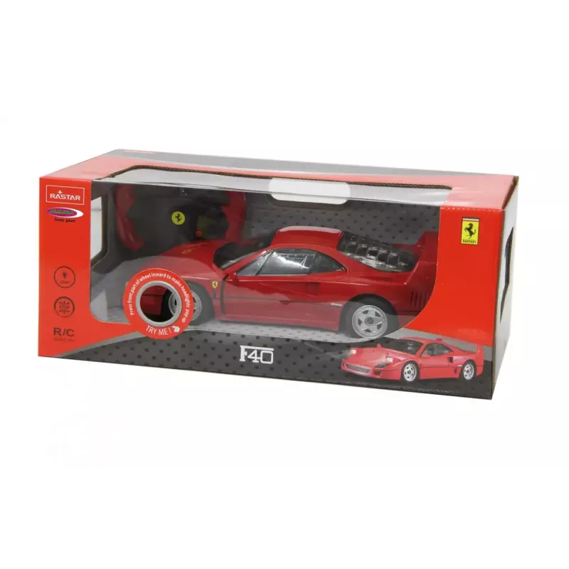 Auto Jamara Ferrari F40 motore elettrico 1:14 per bambini da 6 anni