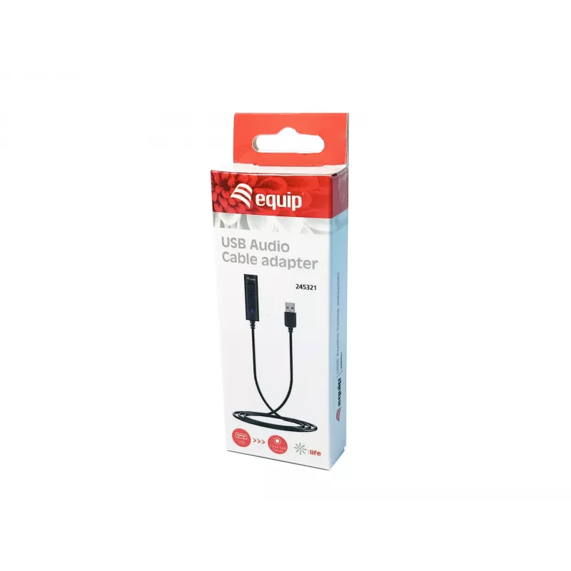 Adattatore per volante Equip adattatore cavo audio USB 245321