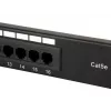 Equip patch panel 16 porte Cat.5e non schermato, nero