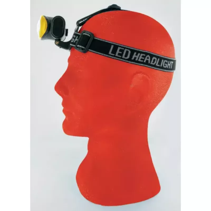 Torcia frontale Schwaiger WLED 40 nero giallo