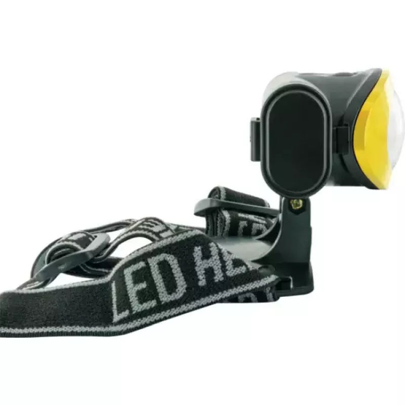 Torcia frontale Schwaiger WLED 40 nero giallo