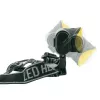 Torcia frontale Schwaiger WLED 40 nero giallo