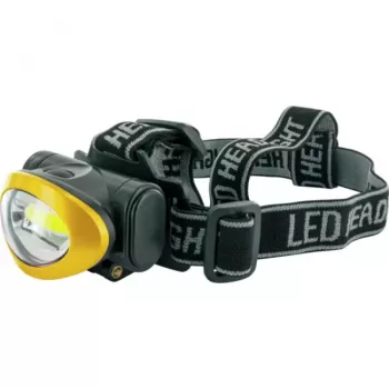 Torcia frontale Schwaiger WLED 40 nero giallo