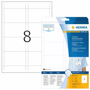 Etichetta per stampante non adesiva HERMA 9012