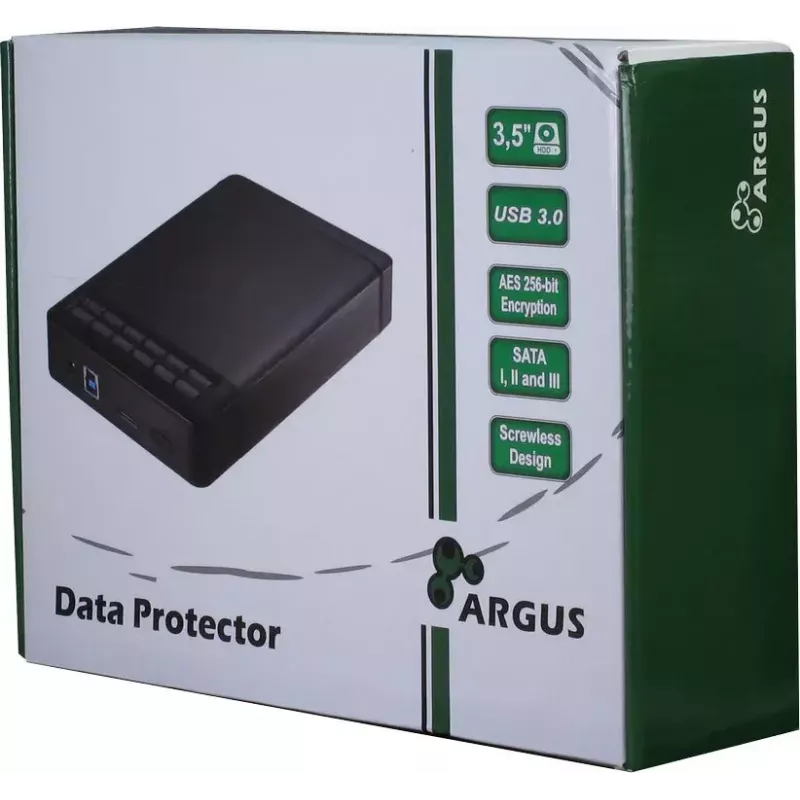 Case per HDD Inter-Tech Argus GD-35LK01 nero 3,5