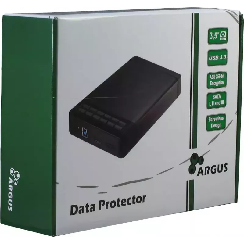 Case per HDD Inter-Tech Argus GD-35LK01 nero 3,5