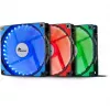 Ventola Inter-Tech L-12025 ventola per case PC 12 cm nero verde