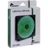 Ventola Inter-Tech L-12025 ventola per case PC 12 cm nero verde